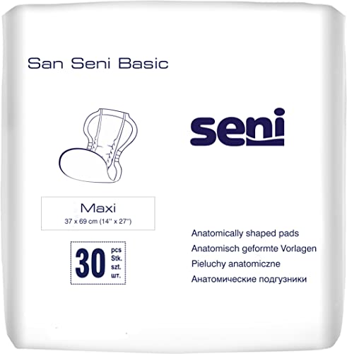 Inkontinenz-Einlagen San Seni Basic (30 Stück) Maxi