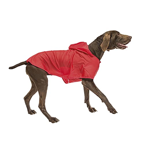 Ferplast cappotto mantellina impermeabile cappuccio cane cani SAILOR RED