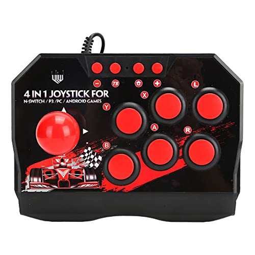 Arcade Fight Stick Wired Arcade Joystick Arcade Games Controller Zubehör für Switch/PC/PS3