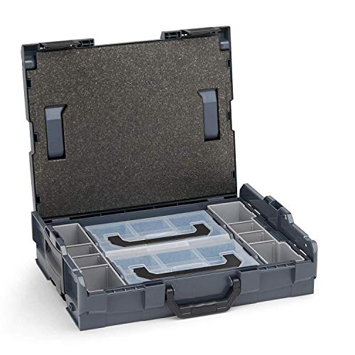 Bosch Sortimo L-Boxx 102 Gr1 anthrazit inkl. Insetboxenset Mini L-Boxx