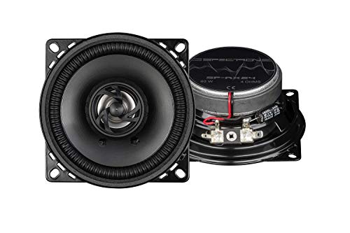 SPECTRON SP-RX24: Klangstarker 10 cm Lautsprecher für Autos und Reisemobile, 2-Wege Koaxial System, 60 Watt