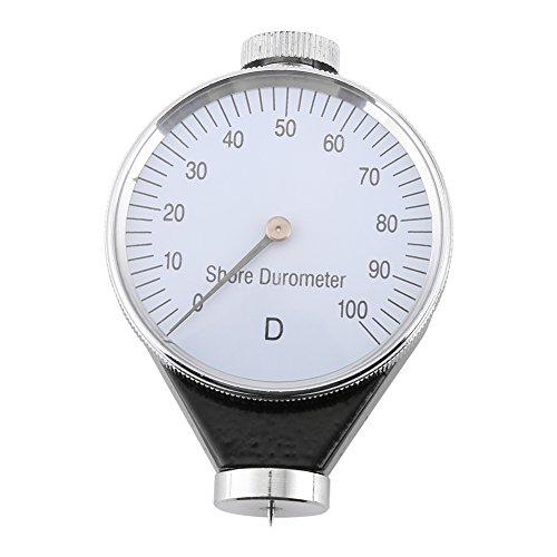 Gummihärteprüfer Härteprüfer Tragbares Durometer-Härtemessgerät 0-100 HA Reifen Durometer Gummi(TYPE D)