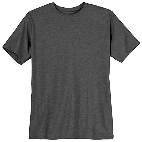 Redfield Übergrößen T-Shirt anthrazit Melange, Größe:10XL