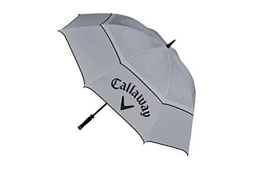 Callaway Golf 2022 Regenschirm, 163 cm, Grau/Schwarz