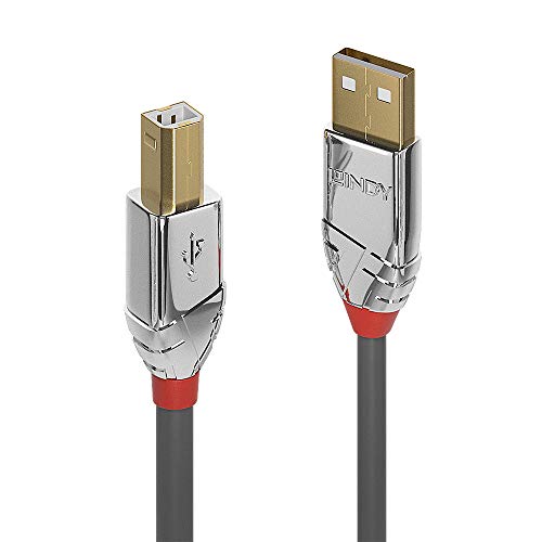 Lindy CROMO - USB-Kabel - USB bis USB Typ B - 5 m