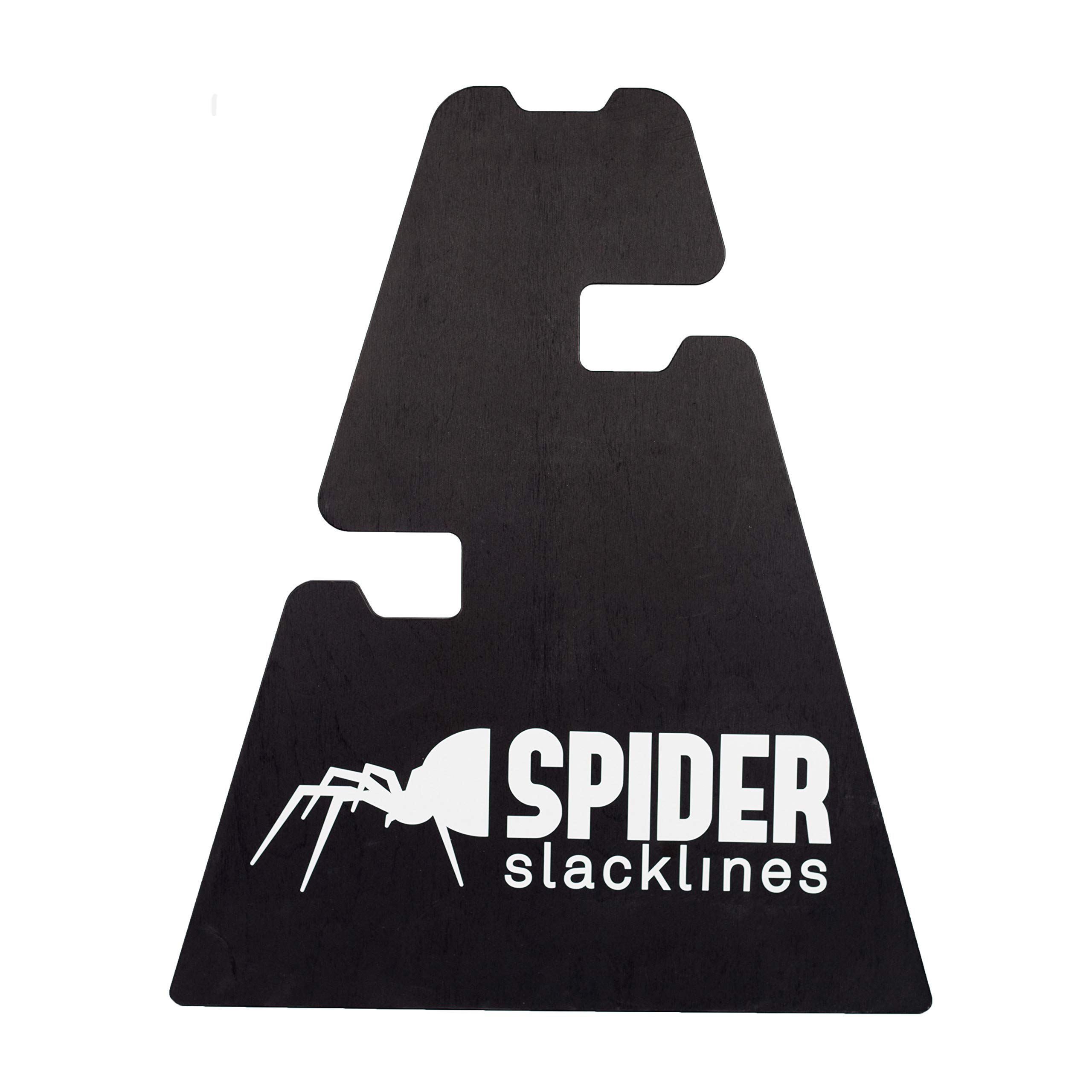 SPIDER SLACKLINE SIS05-3 Height Stand Slackline - Set 1x Holz Unterstützung - DREI Höheneinstellungen 30-50 - 70 cm - Slackline Zubehör, Boden - Made in Italien