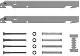 Kermi – kurz-Set Montage Halterung für das Typ 11 – 33, BH 900 mm, Weiß