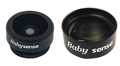 Babysense Lens Pack - Wide Angle and Optical Zoom Lenses for Video Baby Monitors: V24R and V35 (Not suitable for older V24EU/UK Models)