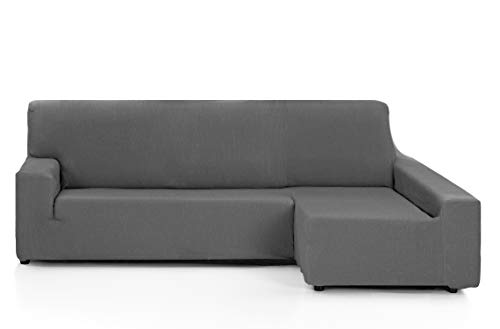 Martina Home Tunez Schutzhülle Sofa für Chaise Longue, 32 x 17 x 42 cm Langer rechter Arm (Vorderansicht) BRAZO DERECHO (Visto de frente) 240 cm a 280 cm grau
