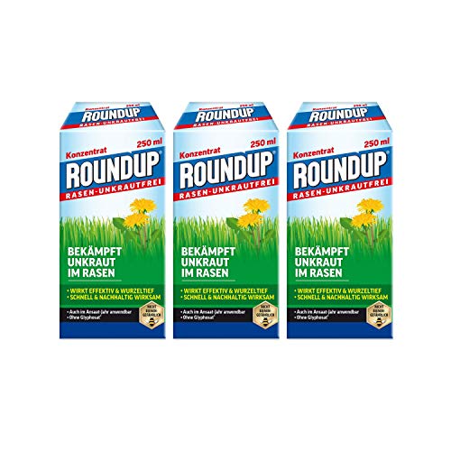750 ml Roundup Rasen Unkrautfrei ohne Glyphosat, Konzentrat