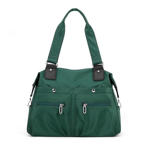 LEEINTO 2024 neue Schulter Tasche Einkaufstasche Vielseitige Einkaufstasche Große Kapazität Handtasche Mode Nylon Tasche Für Frauen Mädchen Trendy Tasche