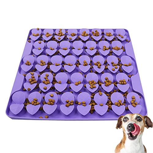 Virtcooy Leckmatte für Hunde und Katzen, Leckpads mit Erdnussbutter für Hunde, um Langeweile zu reduzieren, ideal zum Baden und Pflegen