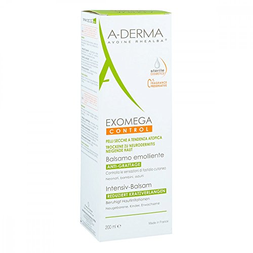 A-DERMA EXOMEGA CONTROL Intensiv Balsam steril 200 ml