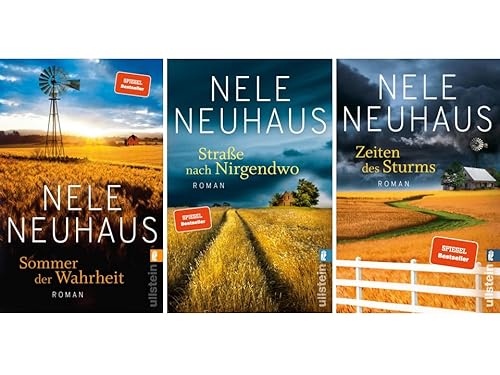 Nele Neuhaus | Sheridan Grant Reihe - 3er Set als Softcover | Sommer der Wahrheit + Straße nach Nirgendwo + Zeiten des Sturms