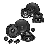 HIFONICS Front/Heck 16,5cm/10cm Auto Lautsprecher/Boxen/Speaker Komplett-Set kompatibel für OPEL