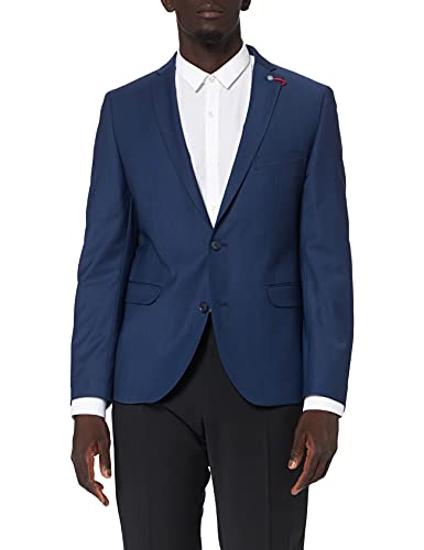 Club of Gents Men's CG Caden SV Business Suit Jacket, Blau, 26