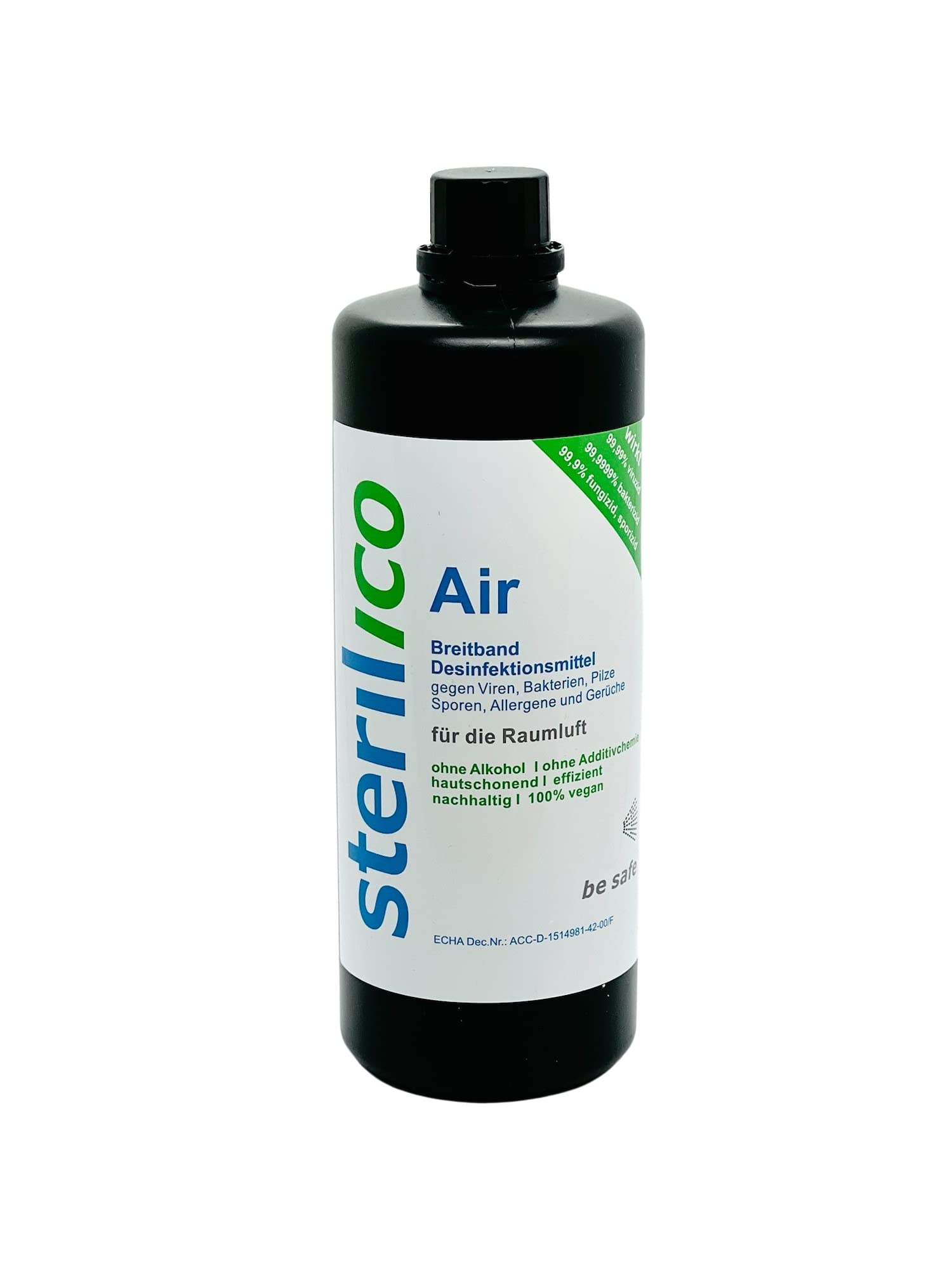 sterilico – Air – Desinfektionsmittel zur Vernebelung in der Raumluft (1000ml)
