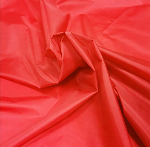 A-Express Rot 5x Meters Polyester Stoff Wasserdicht Planen-Stoff Draussen Material Zelt Flagge Meterware