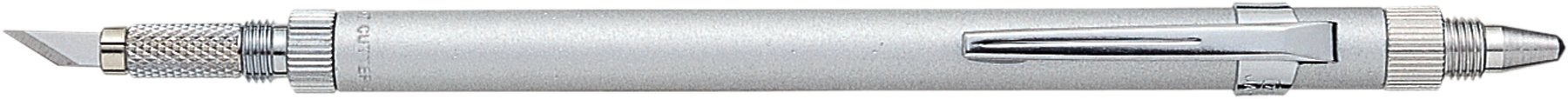 NT Cutter Aluminiumhalter Kunstmesser mit Nadelspitze und Polierer, 1 Messer (D-1000P)