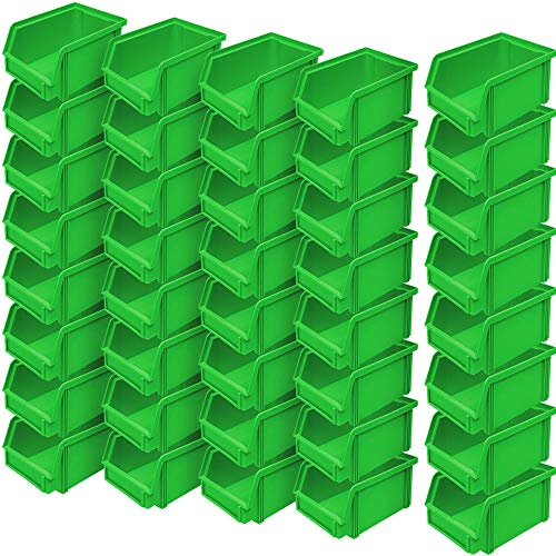 40x Sichtbox"CLASSIC" FB 5, LxBxH 170/140x100x77 mm, Inhalt 1 Liter, grün