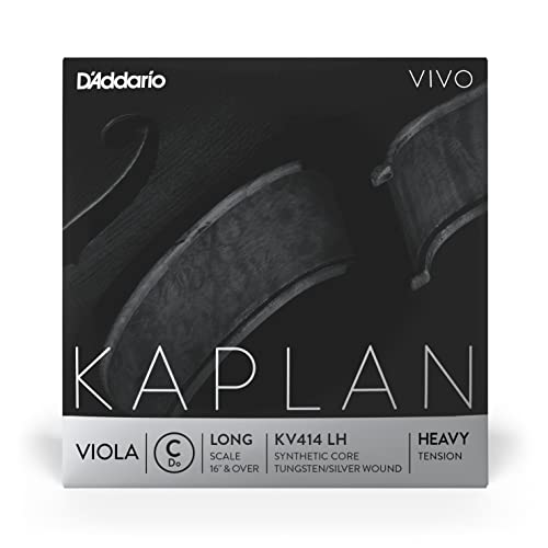 D'Addario KV414-LH Kaplan Vivo Viola C Saite (Long Scale, Heavy Tension)