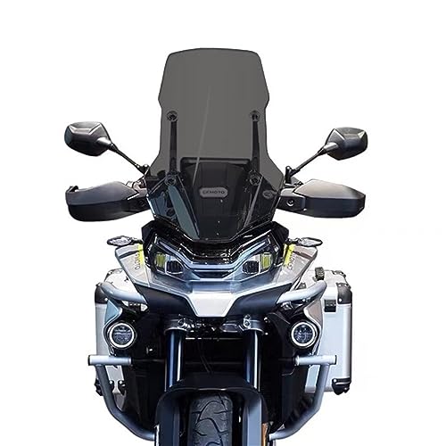 Windabweiser Für 800 MT Gewidmet Frontscheibe Erhöhen Windabweiser Motorrad Für 800MT Windschutzscheibe Rauchgrau