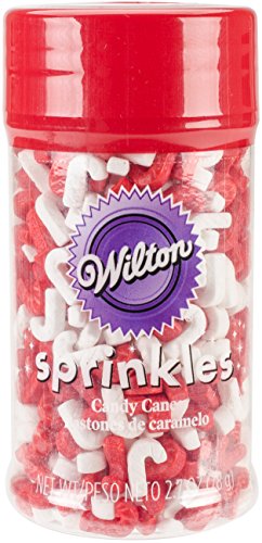 Wilton Sprinkles 2.75oz-Candy Canes