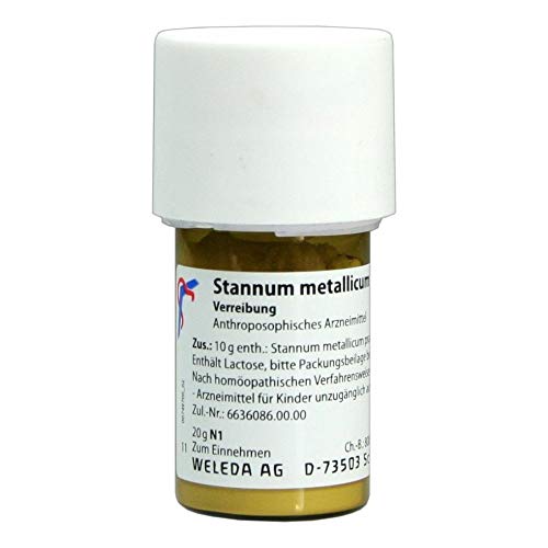 STANNUM METALLICUM praeparatum D 8 Trituration 20 g Trituration