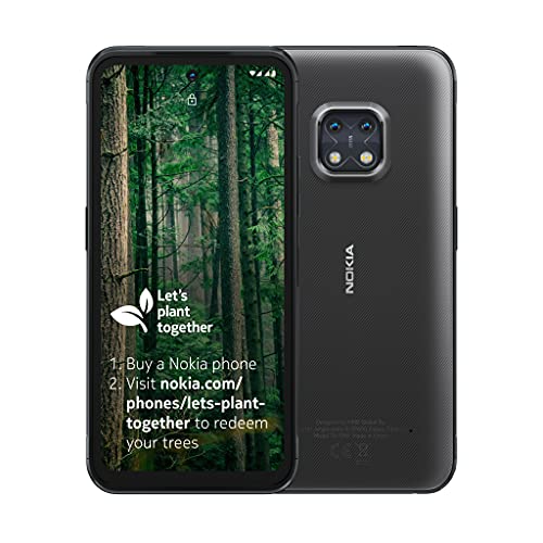 Nokia XR20 6,67 Zoll Android UK SIM Free Smartphone mit 5G Konnektivität - 4GB RAM und 64GB Speicher (Dual SIM) - Granitgrau
