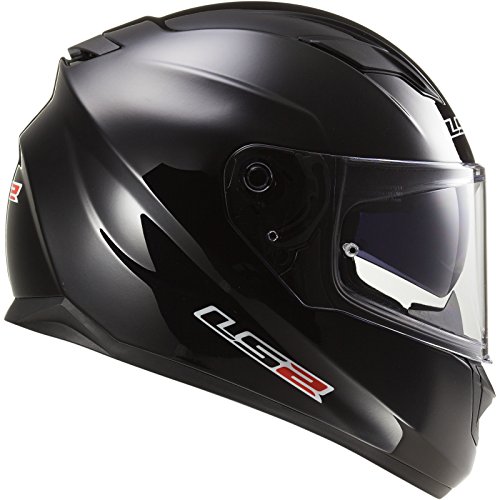 LS2 Helm, Schwarz, XL