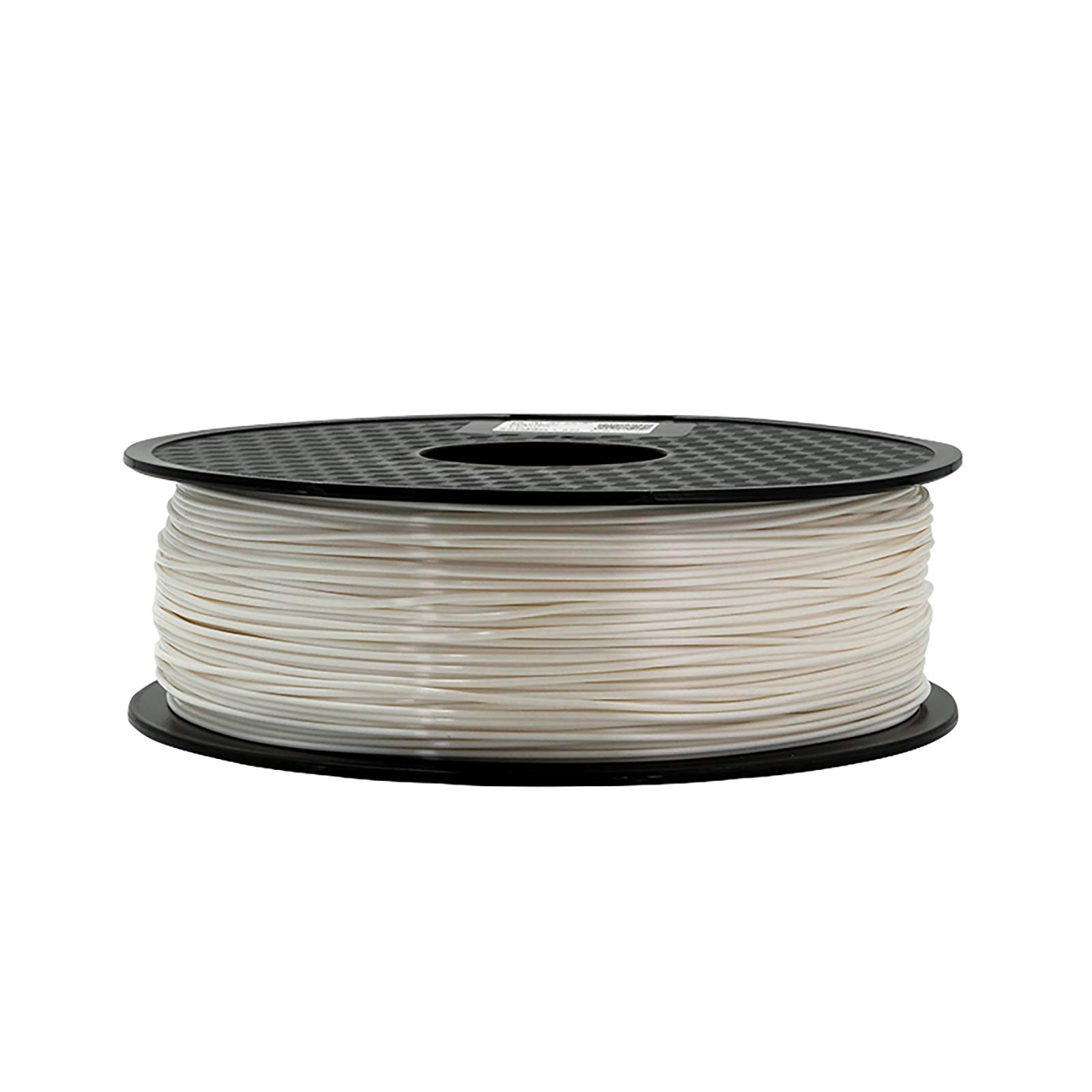 PLA-Filament 1,75 Mm, PLA Filament 1 Kg Spule, 3D-Druckerfilament/Genauigkeit +/- 0,02 Mm Für 3D-Drucker Und 3D-Druckstift(Color:Weiß)