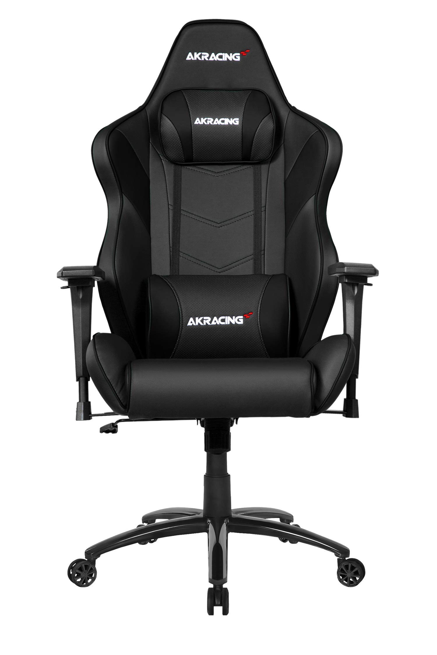 AKRacing Chair Core LX Plus Gaming Stuhl, PU-Kunstleder, Schwarz/Carbon, 5 Jahre Herstellergarantie