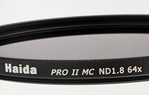 Haida PRO II Serie MC (mehrschichtvergütet) Neutral Graufilter ND64-77mm - Inkl. Cap mit Innengriff