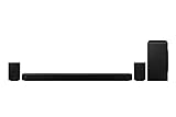 SAMSUNG Soundbar HW-Q990B/ZF mit Dolby Atmos Wireless, Q-Symphony Gen II, 11.1.4 Kanäle, SpaceFit Sound+ und Sprachassistenten kompatibel