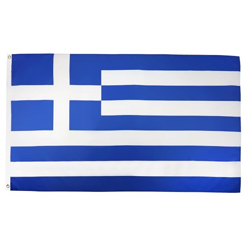 AZ FLAG Flagge GRIECHENLAND 250x150cm - GRIECHISCHE Fahne 150 x 250 cm - flaggen Top Qualität