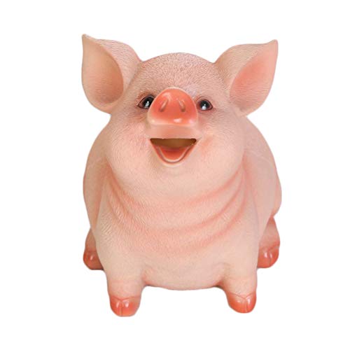 VOSAREA Münze Bank, Adorable Schwein geformt Münze Bank Spardose Sparschwein Spar Topf Geburtstagsgeschenk Größe L