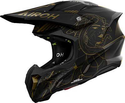 Airoh Motocross-Helm Twist 3 Schwarz Gr. M