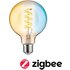 Paulmann Smart Home Zigbee 3.0 LED Leuchtmittel E27 Globe Filament G95 600 lm