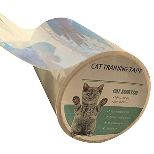 AADEE Kratzschutzband für Katzen, groß, flexibel, transparent, zum Schutz Ihrer Polstermöbel, Premium-Katzenschreck