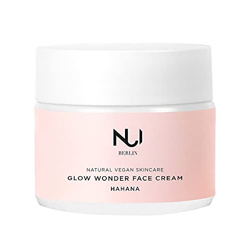 NUI Natural Glow Wonder Face Cream HAHANA - Naturkosmetik vegan natürlich - Gesichtscreme für intensiv Feuchtigkeit und einen natürlichen Glow