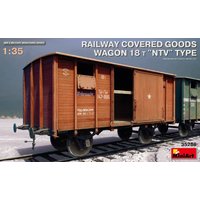 Railway Covered Goods Wagon 18t NTV-Type