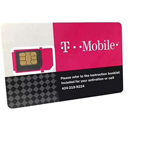 T-Mobile Prepaid SIM Card Unlimited Talk, Text, and Data for 30 Days (for use in United States)