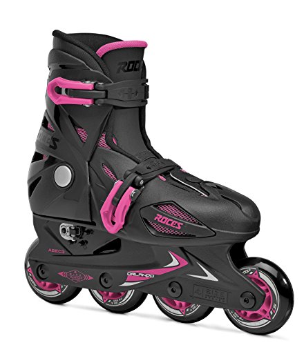 Roces Mädchen Inline-skates Orlando 3, black-pink, 36-40, 400687