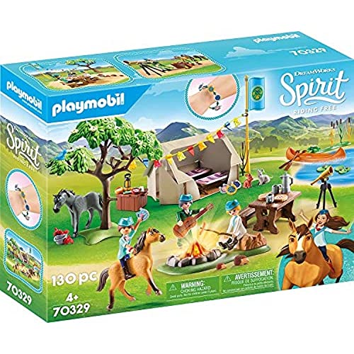 Playmobil 70329 Spirit - Riding Free Sommercamp & Spielfiguren, Mehrfarbig