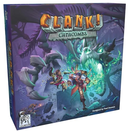 Dire Wolf - Clank ! Catacombs - Stand-Alone Board Game - English, Mehrfarbig, Einzelstück