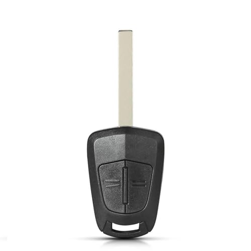 GLOCKI Auto Schlüsselgehäuse Für Vauxhall für Opel für Corsa für Agila für Meriva 2-Tasten-Rohling-Schlüsselanhänger-Abdeckung Ersatz-Fernbedienung Autoschlüsselgehäuse Shell Fob Auto Autoschlüssel