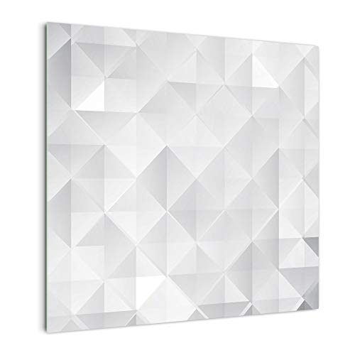 DekoGlas Küchenrückwand 'Origami Muster' in div. Größen, Glas-Rückwand, Wandpaneele, Spritzschutz & Fliesenspiegel