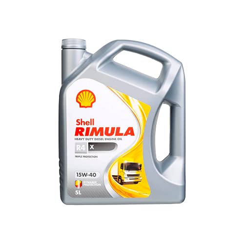 Motoröl SHELL Rimula R4 X 15W40, 5 Liter