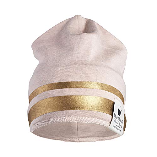 Elodie Details Winter-Mütze, 6–12 Monate, Rosa mit Gold