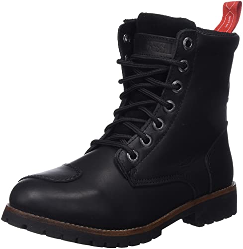 IXS Unisex Oiled Leather Boots, Schwarz, 44 EU